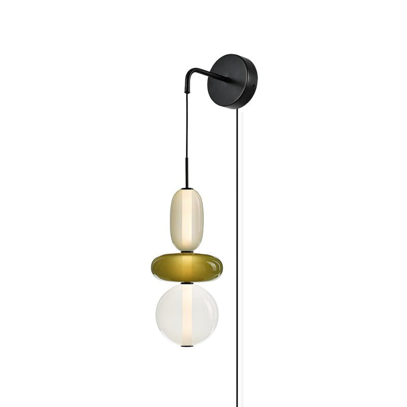 Vesperine Candied Glass Plug-in Wall Light