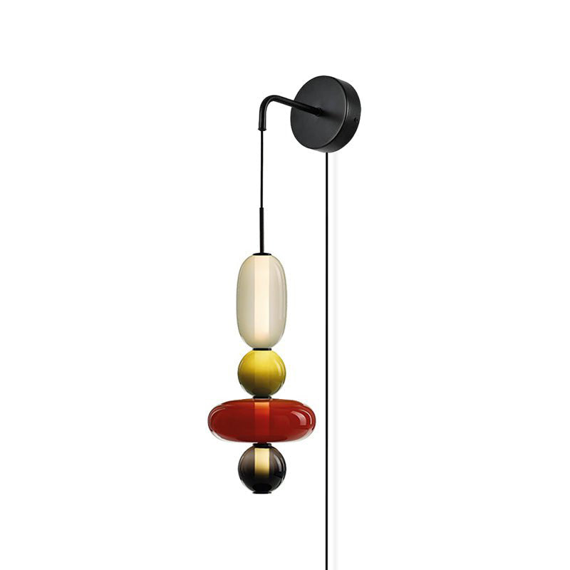 Vesperine Candied Glass Plug-in Wall Light