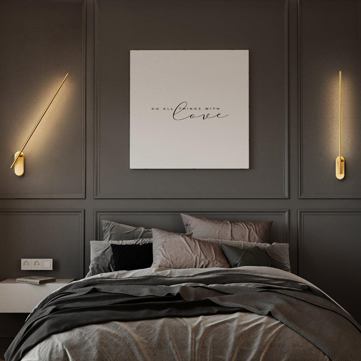 Valerise Stick Shaped Metal Sconce
