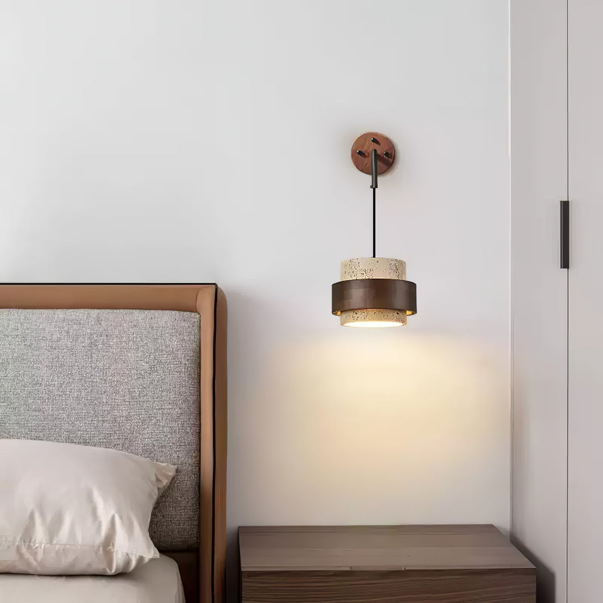 Seroina Travertine Wall Light