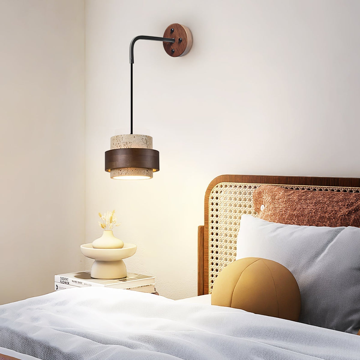 Seroina Travertine Wall Light