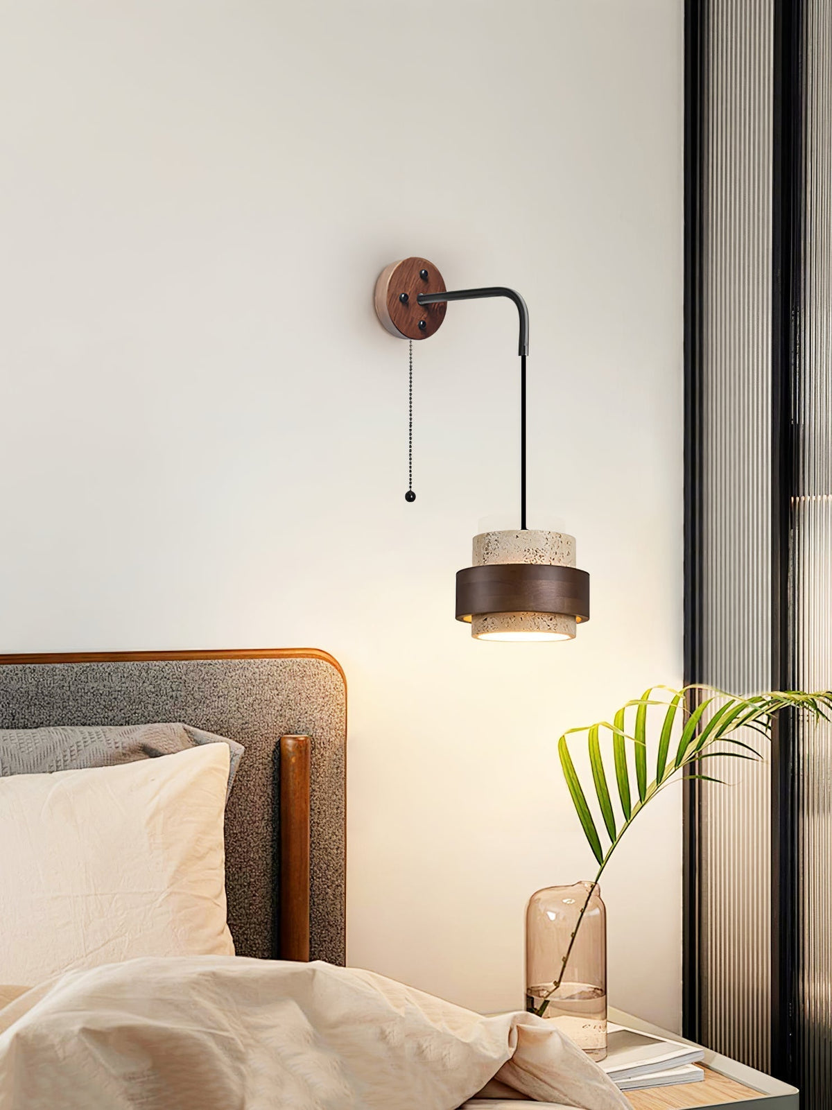Seroina Travertine Wall Light