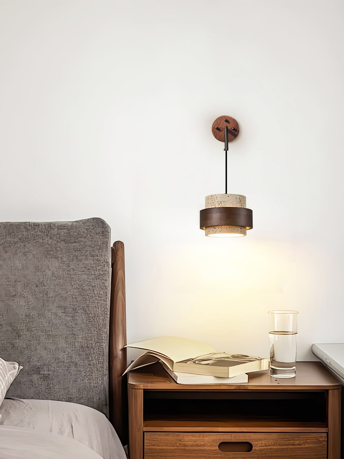 Seroina Travertine Wall Light