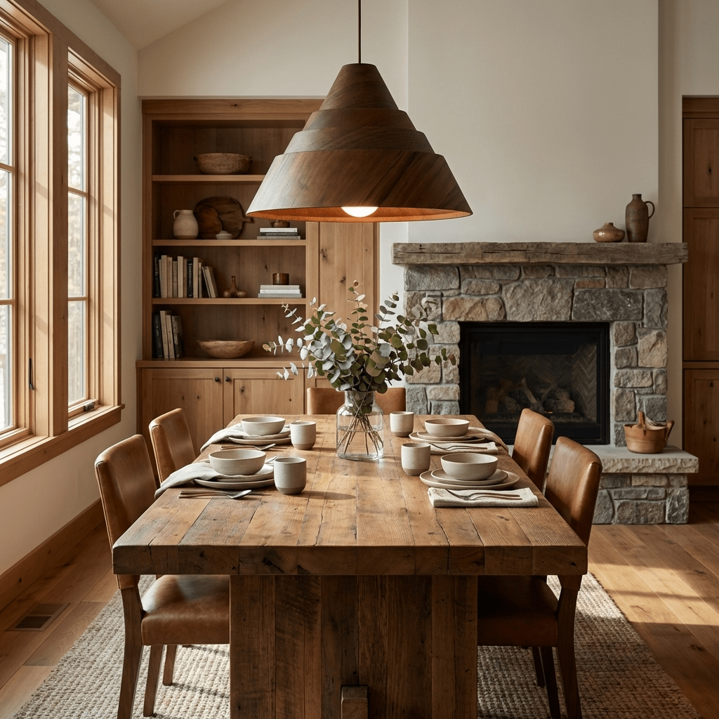 Rininielle Wood Pendant Lamp