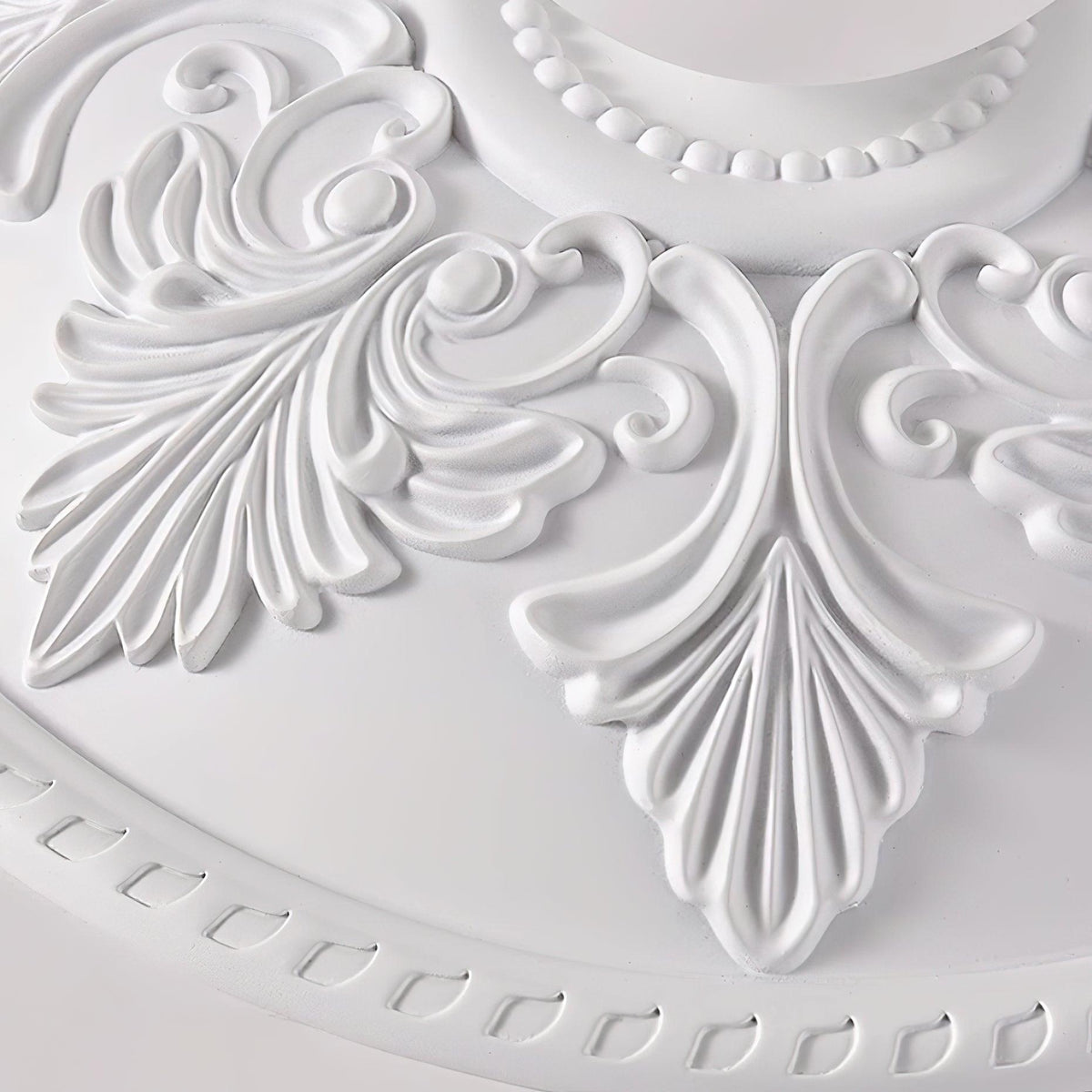 Ceiling Light Resin Canopy Glass Globe Classic Ornate