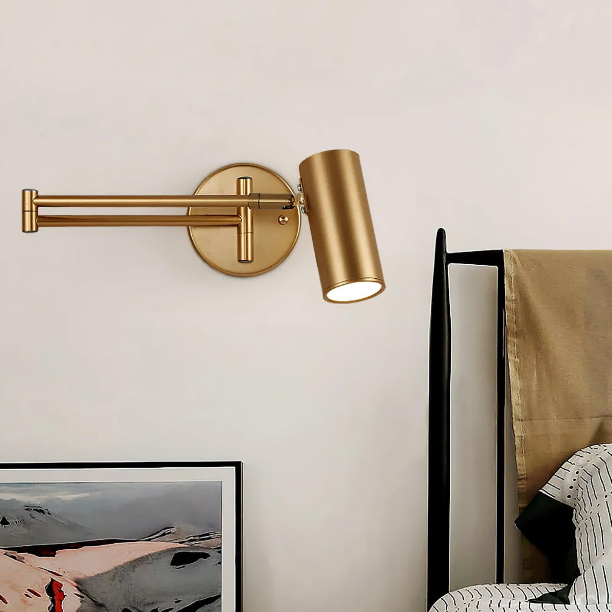 Padenis Adjustable Swing Arm Wall Lamp