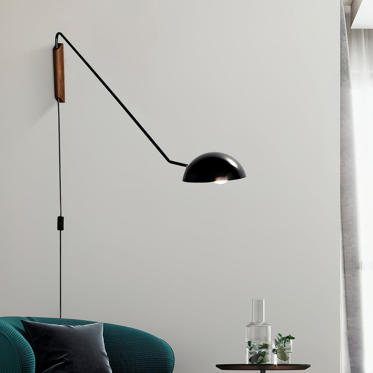 Lirixel Wood Wall Lamp