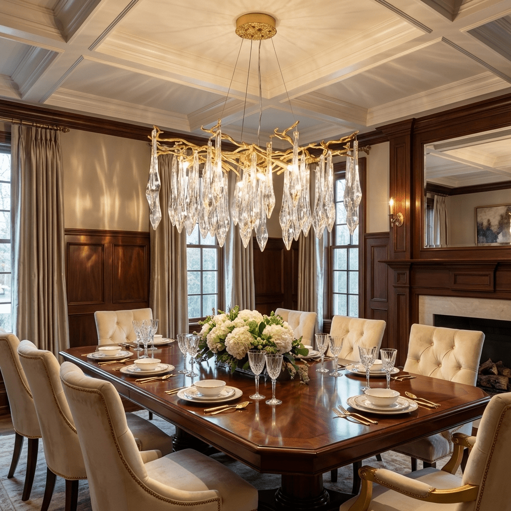Valerien Crystal Branch Chandelier