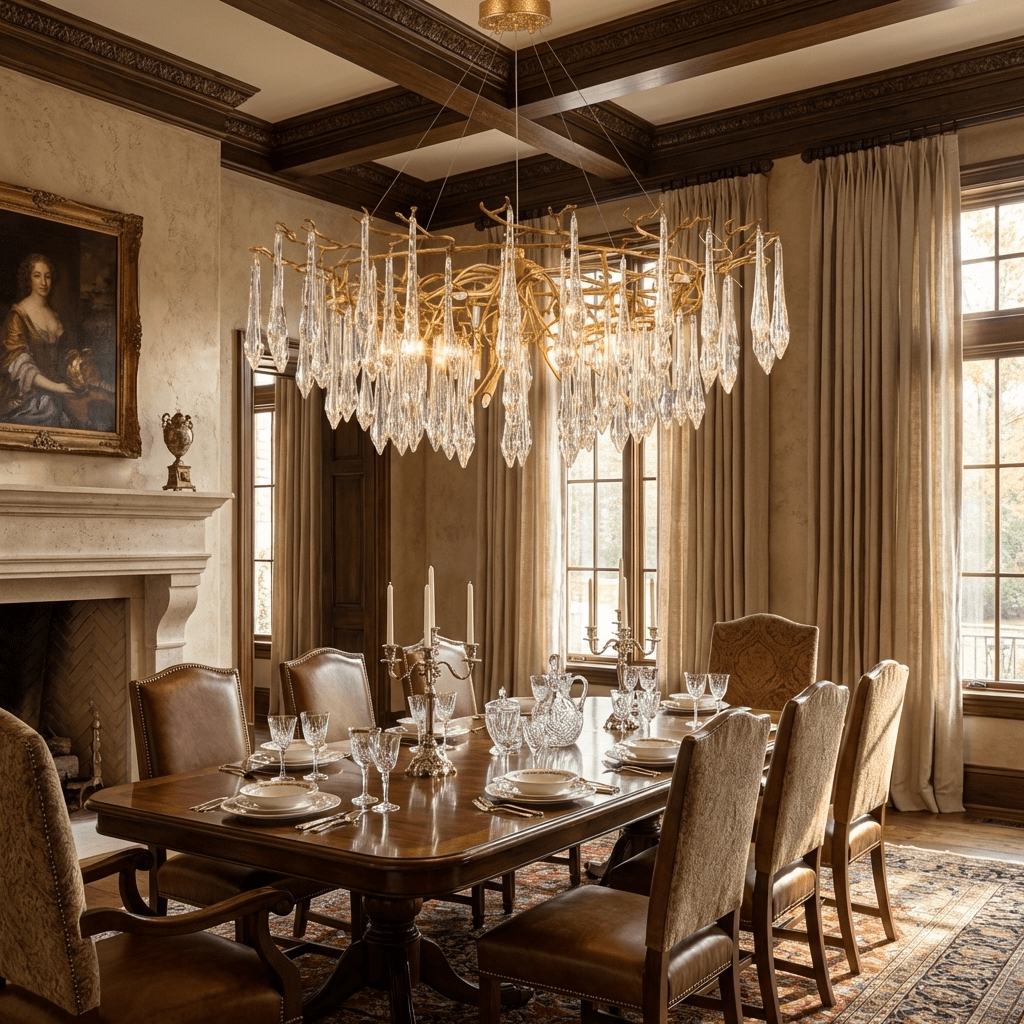 Valerien Crystal Branch Chandelier