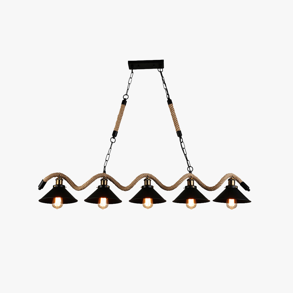 Mirikul Vintage LED Black Pendant Light Metal Dining Room/Cafe