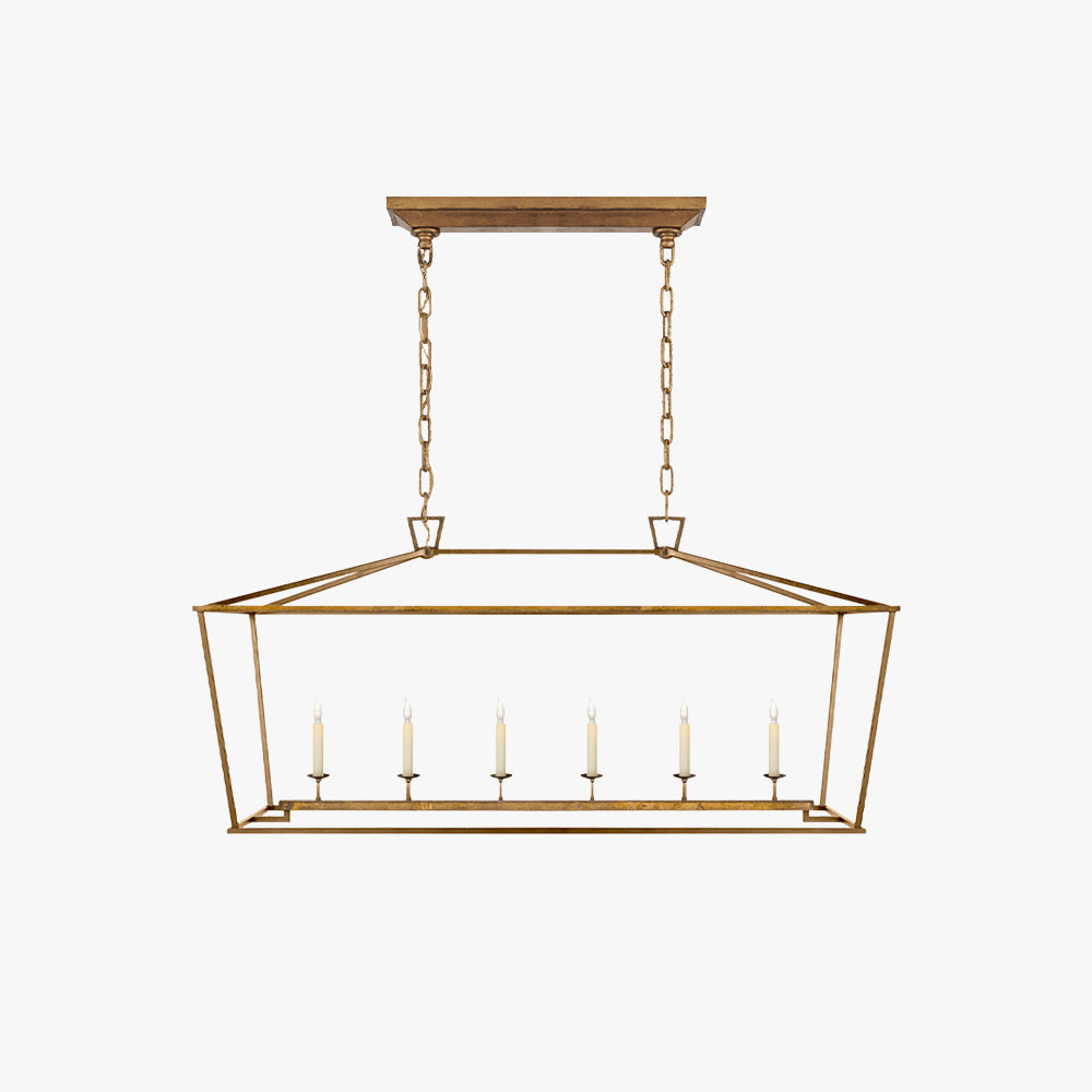 Calanir Vintage Design Metal LED Pendant Light Living Room/Restaurant
