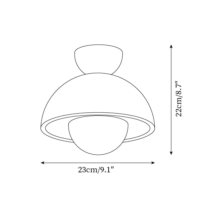 Kumo Ceiling Light