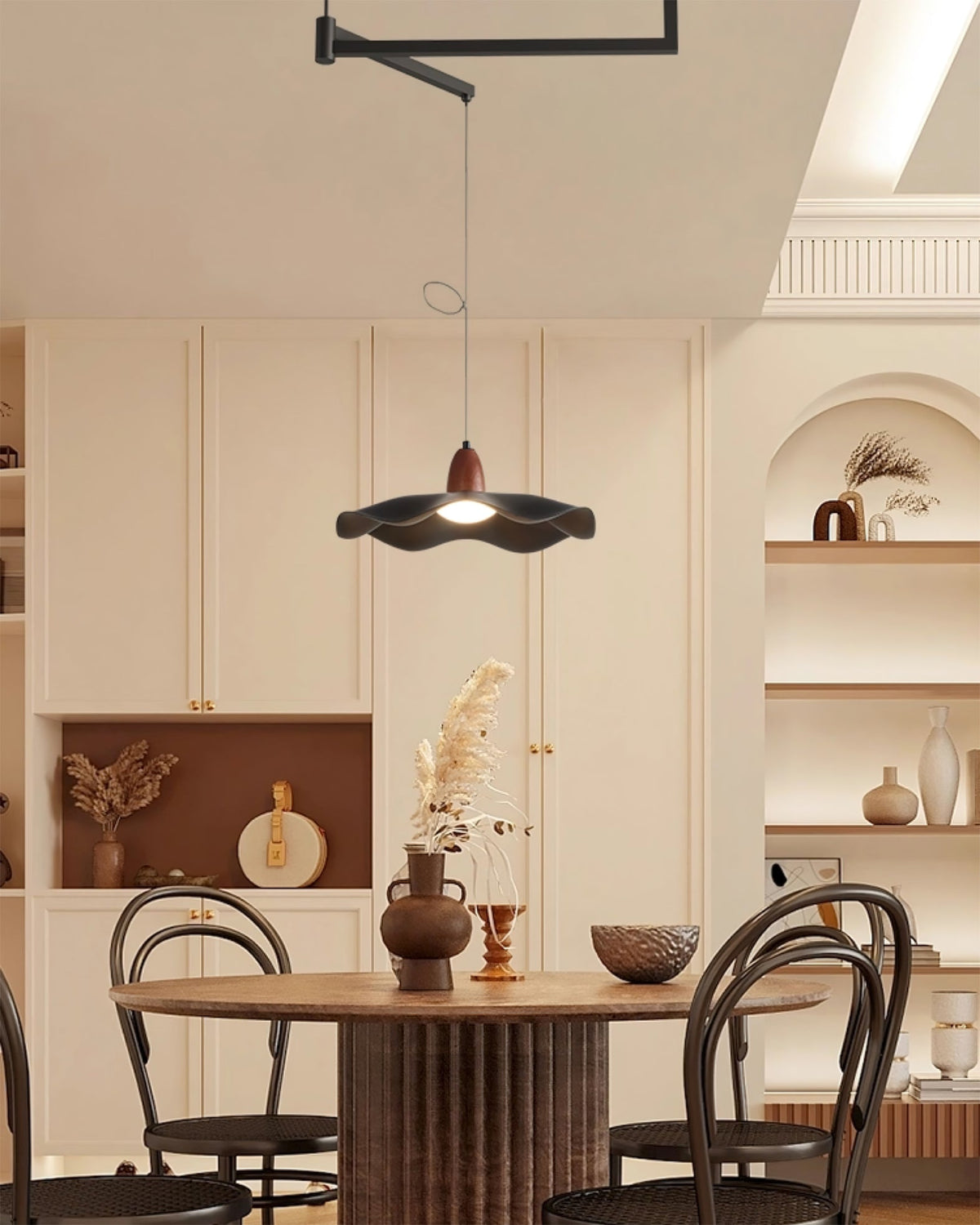 Rivireria Swing Arm Pendant Light