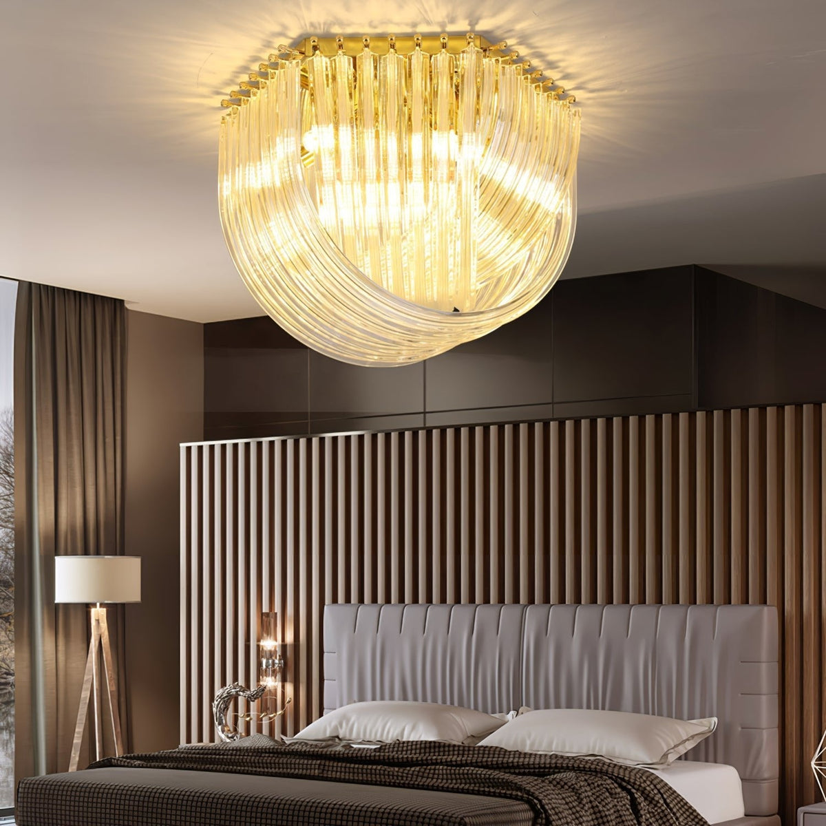 Eiroine Lysar Glass Ceiling Lamp