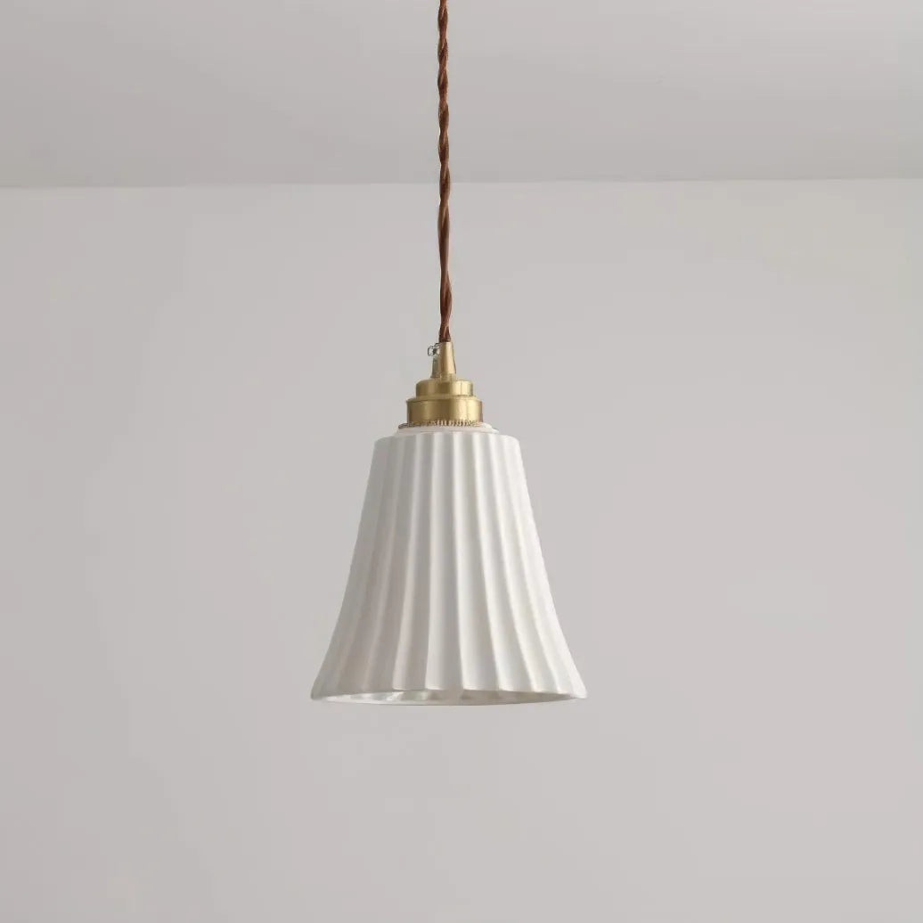 Rosadek Trumpet Ceramic Pendant Light