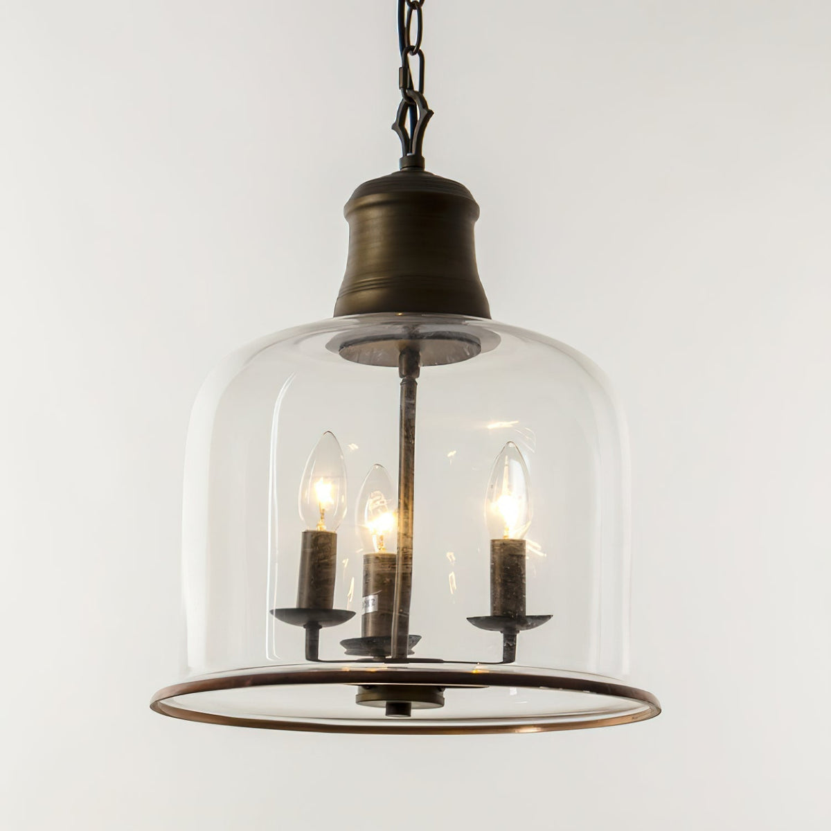 Celaniella Vintage Elegance Glass Pendant Lamp