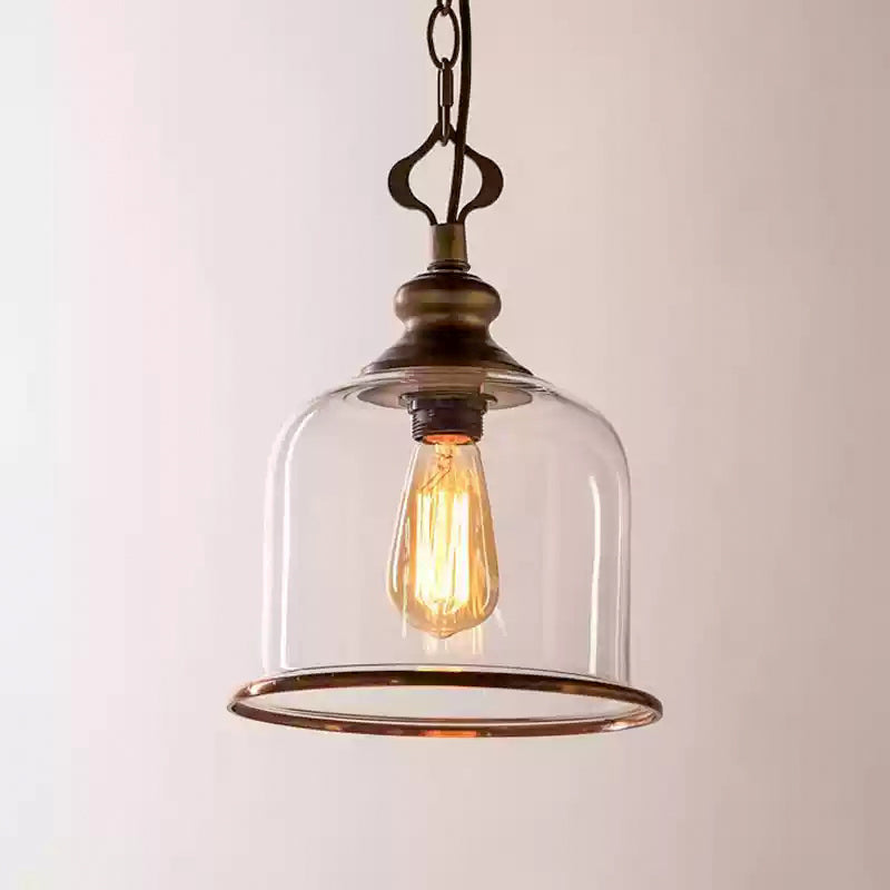 Celaniella Vintage Elegance Glass Pendant Lamp