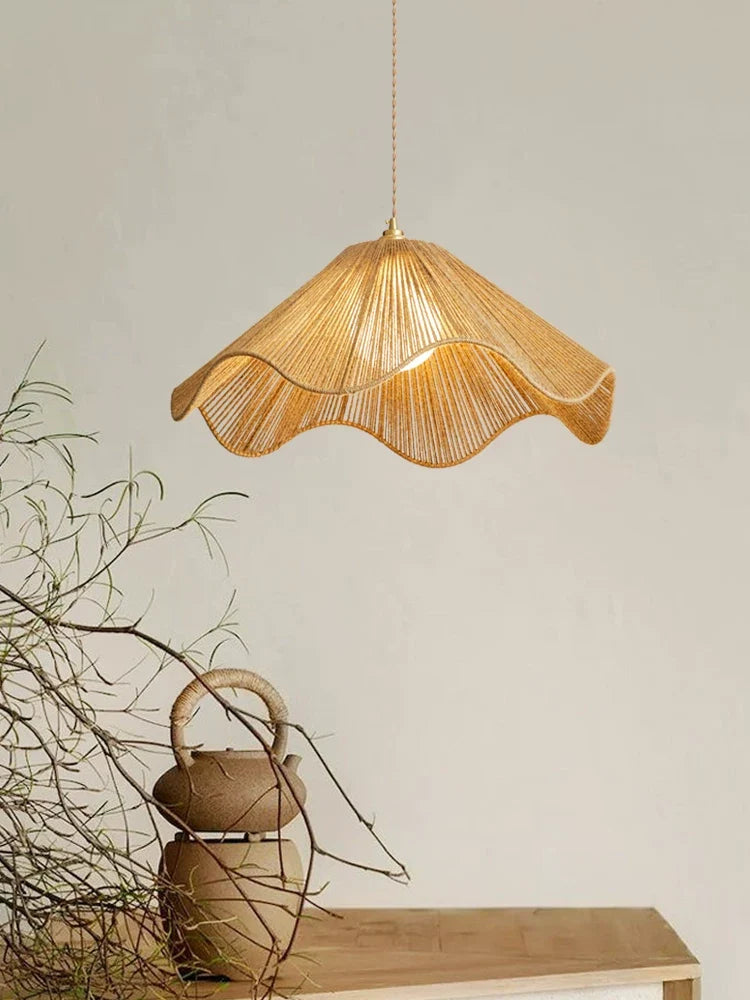 Glencombe Hemp Rope Pendant Lamp