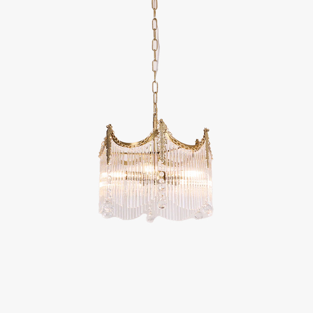Higuvil Chandeliers Luxurious Glass Farmhouse