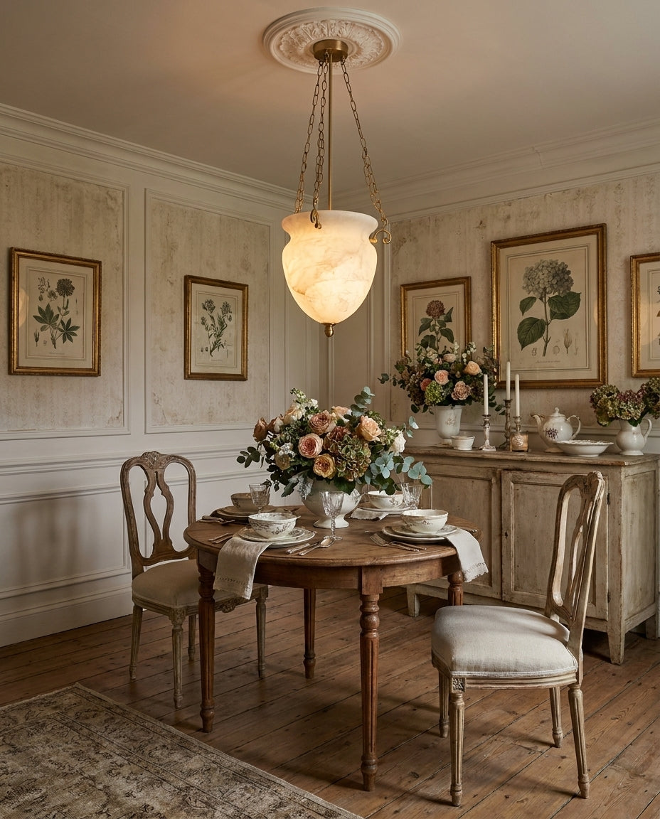 Ashcombe Alabaster Pendant Lamp