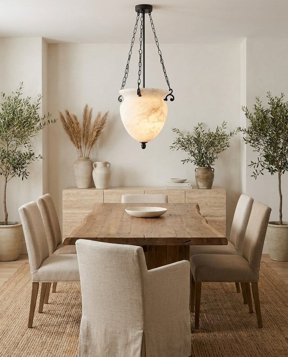 Ashcombe Alabaster Pendant Lamp