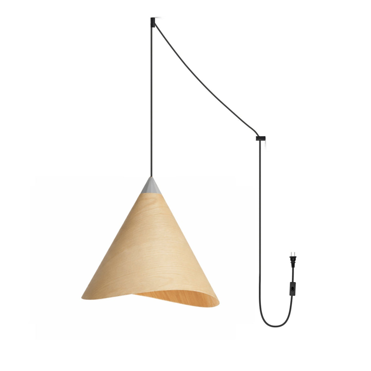 Riniveria Wood Swag Pendant Light