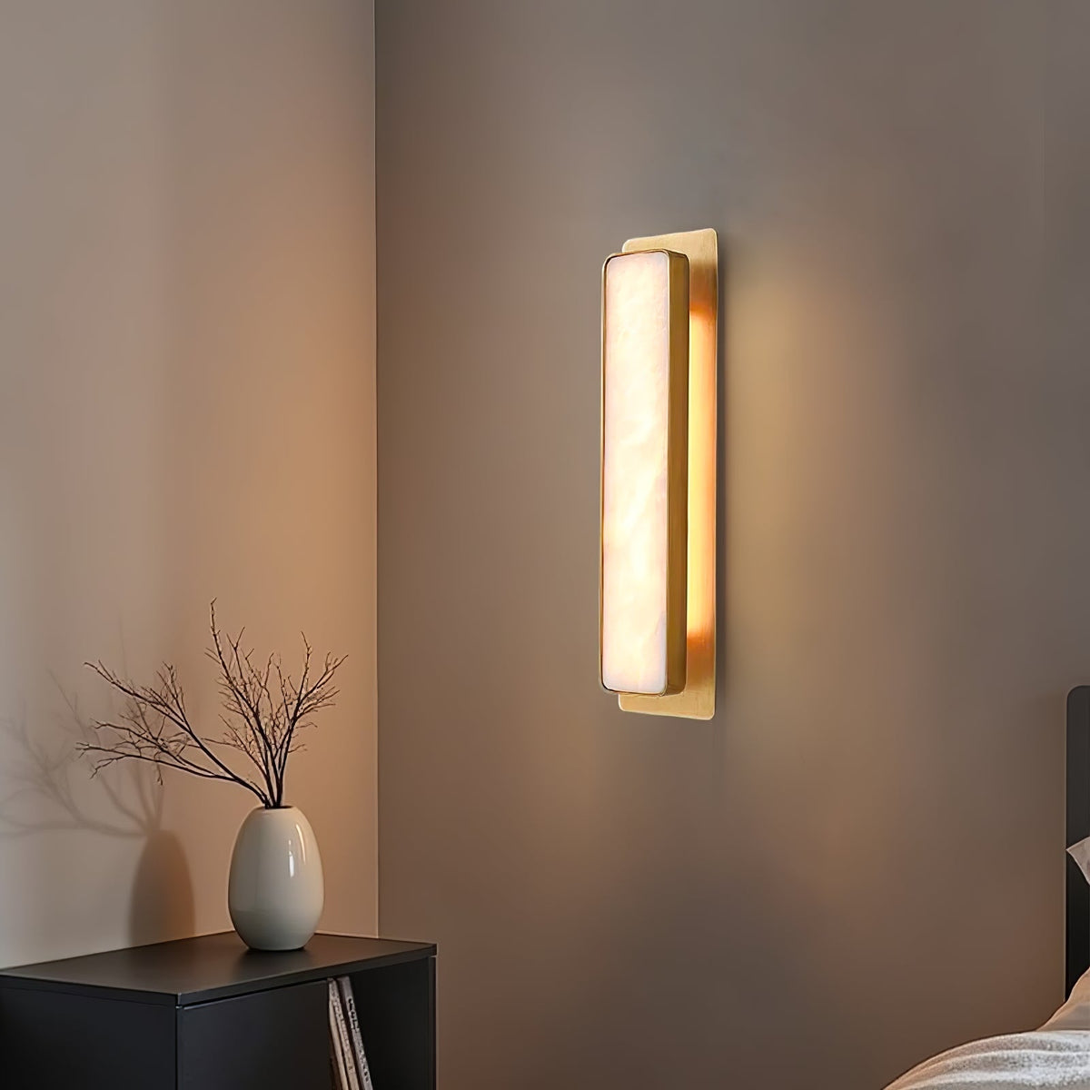Lumimere Alabaster Indoor Wall Light