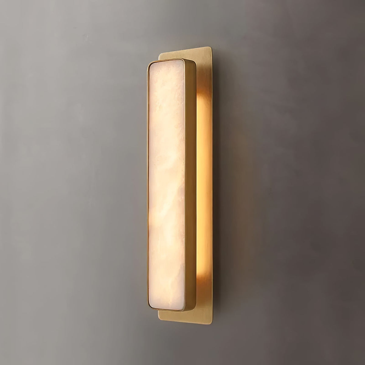 Karix Linear Alabaster Wall Light