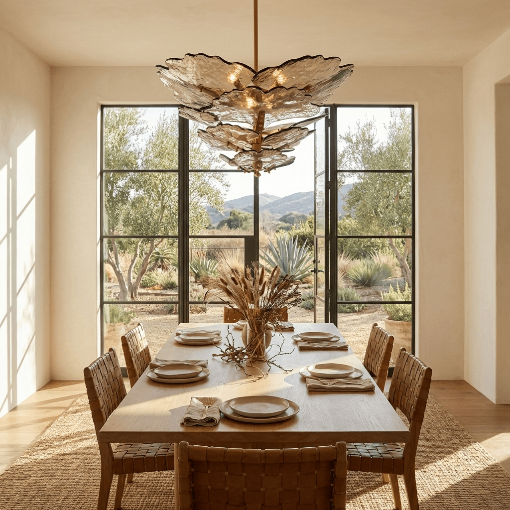 Lioralaria Bloom Glass Chandelier