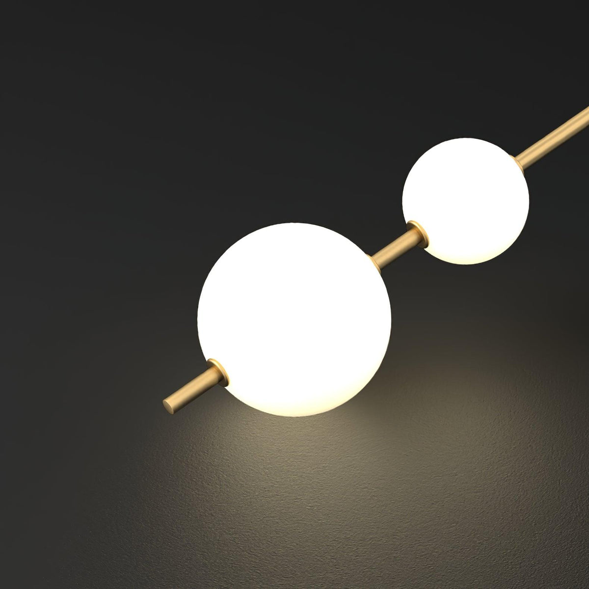 Renidol Vertical Globe Wall Lamp
