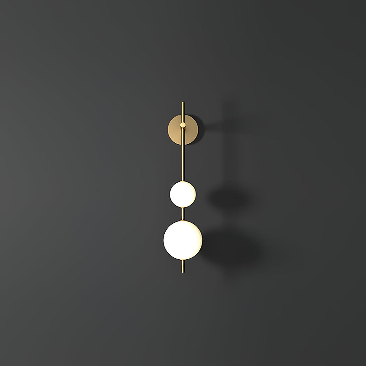 Renidol Vertical Globe Wall Lamp