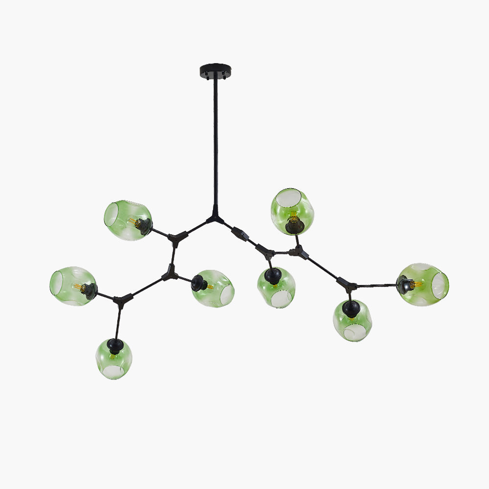 Zerin Nordic Modern Glass Pendant Light Clear Bubble-Relic Pieces