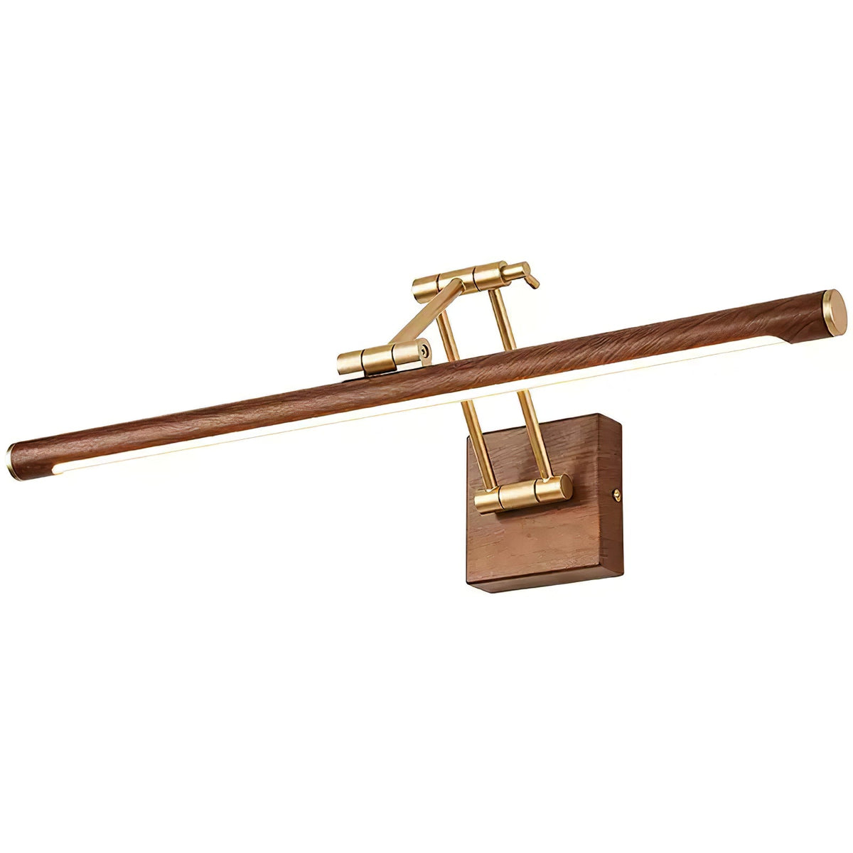 Elvoro Wall Light Walnut Color Linear Adjustable