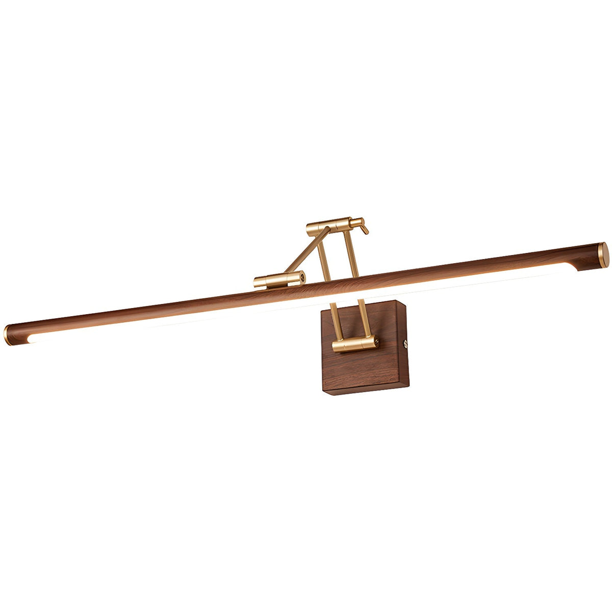 Elvoro Wall Light Walnut Color Linear Adjustable