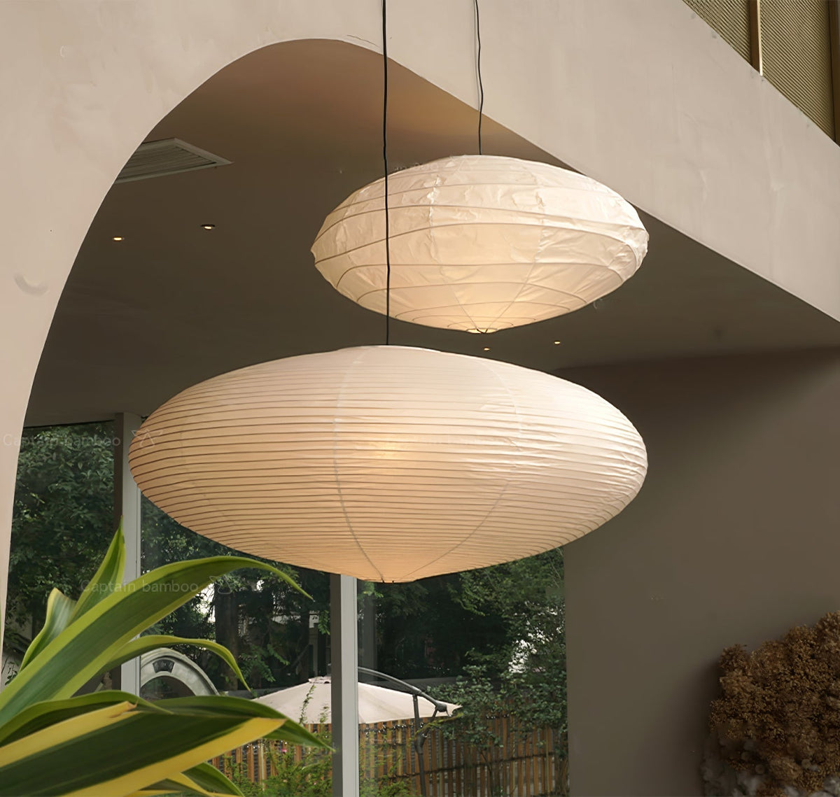 Nerastead Washi Paper 15A 21A 26A Pendant Light