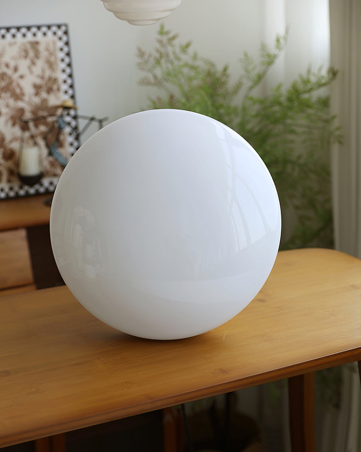 Velael Glass Flush Ceiling Light
