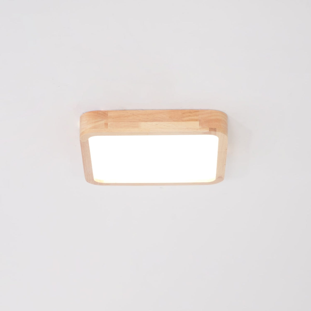 Delebom Wooden Geometric Ceiling Light