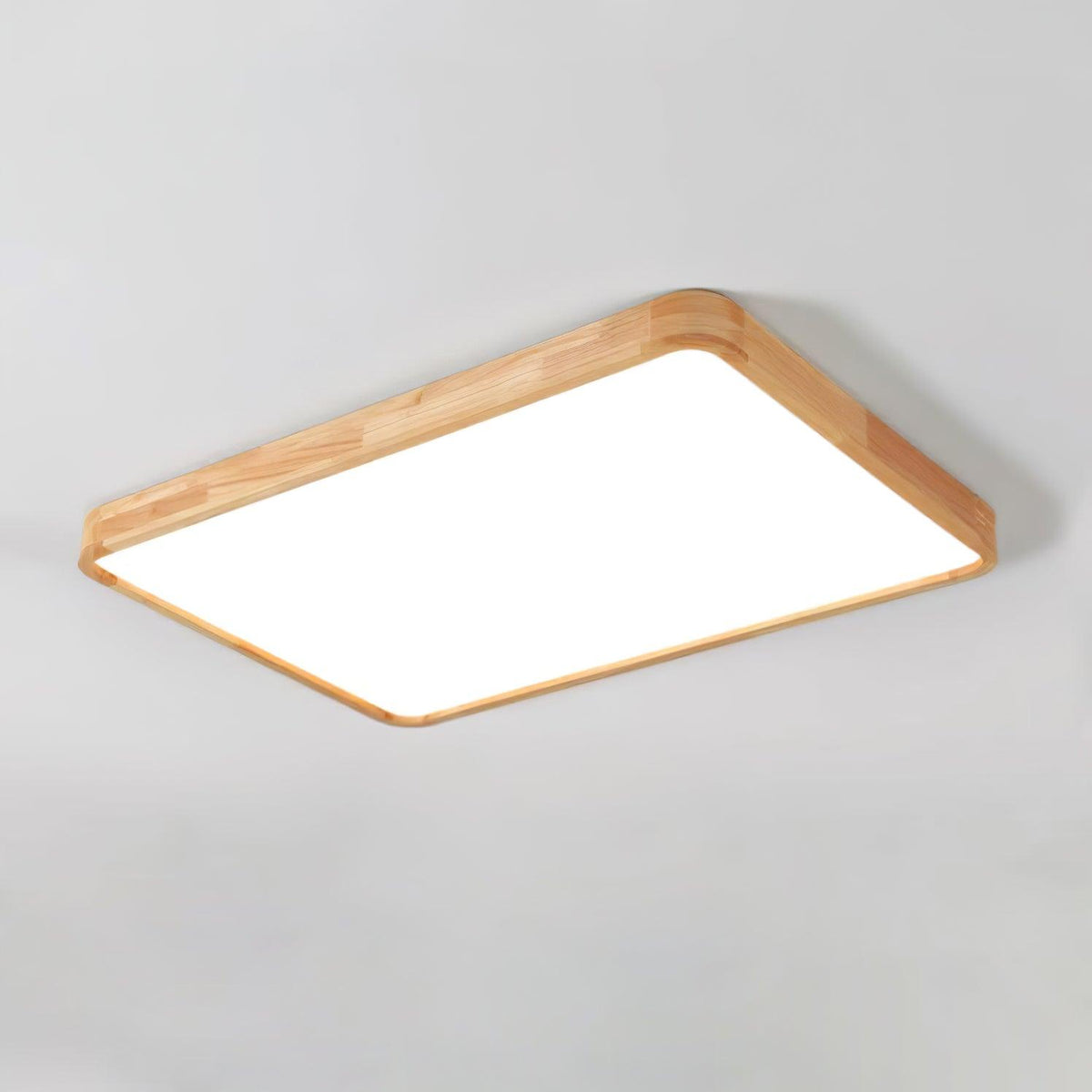 Delebom Wooden Geometric Ceiling Light