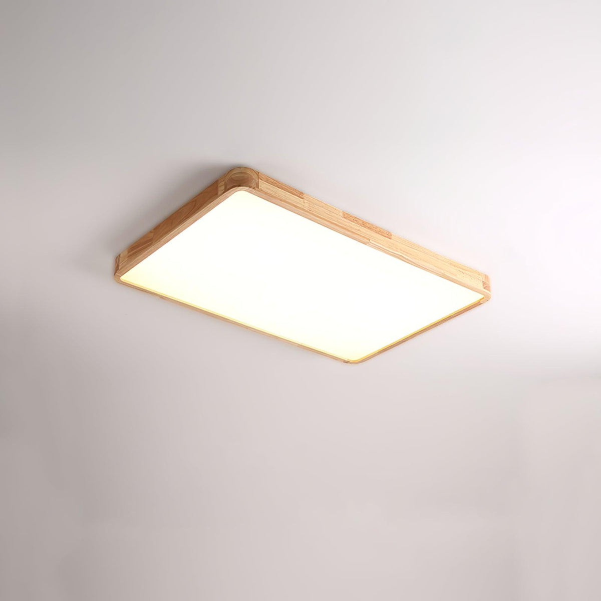 Delebom Wooden Geometric Ceiling Light