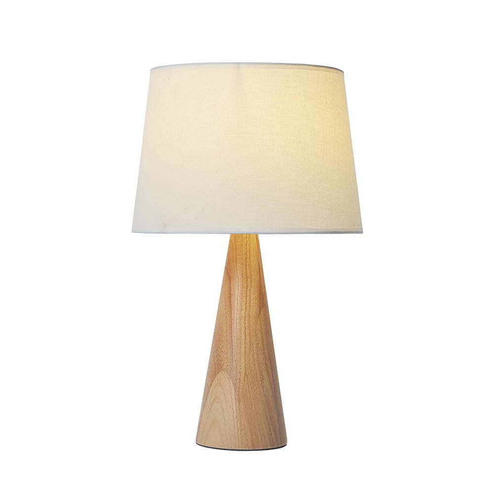 Aldalina Drift Wooden Vase Table Lamp