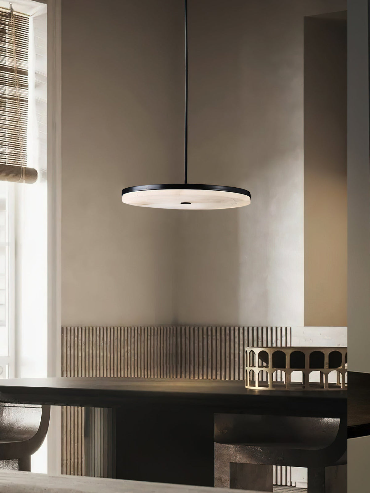 Avenivette Alabaster Pendant Light