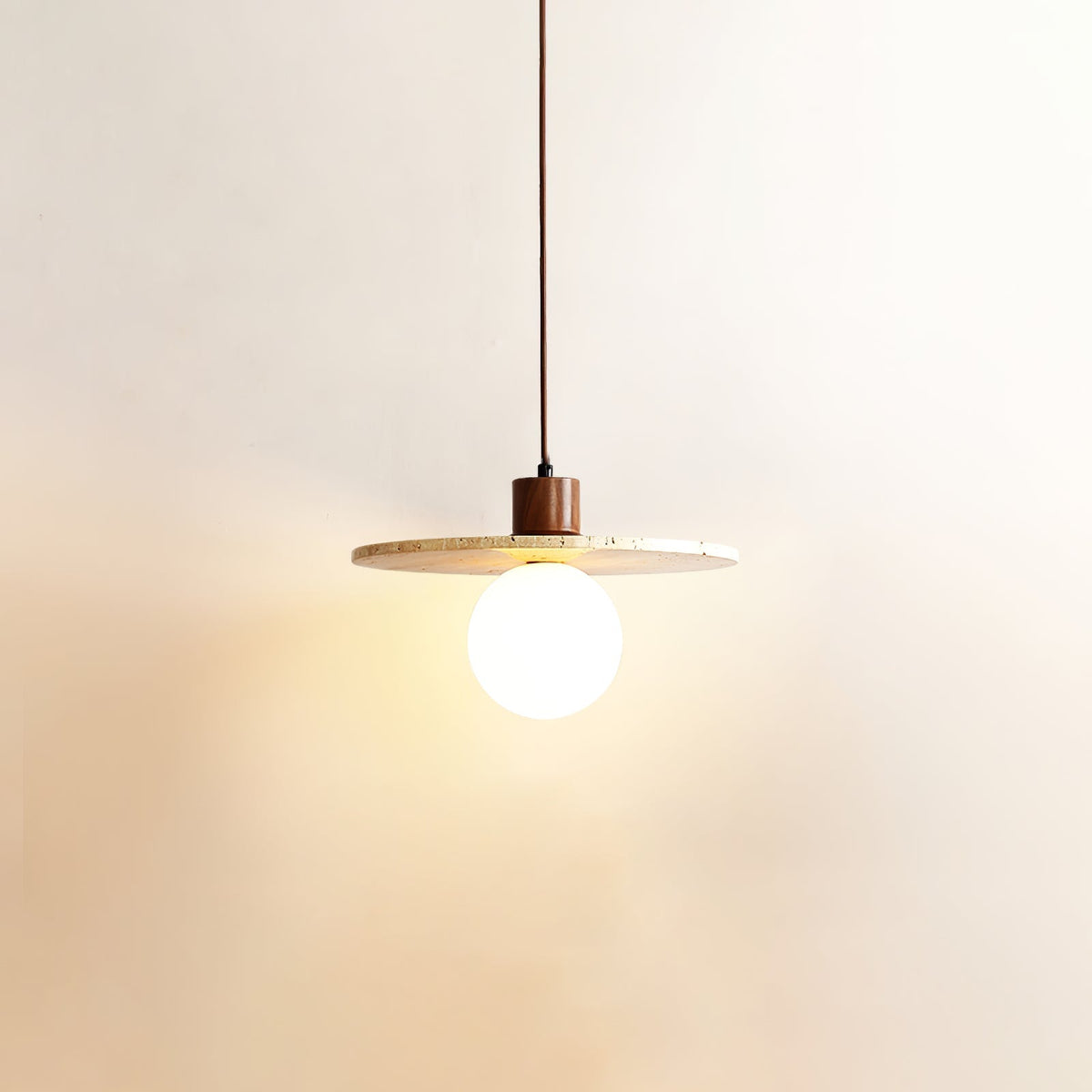 Seroaya Travertine Pendant Light Six Style