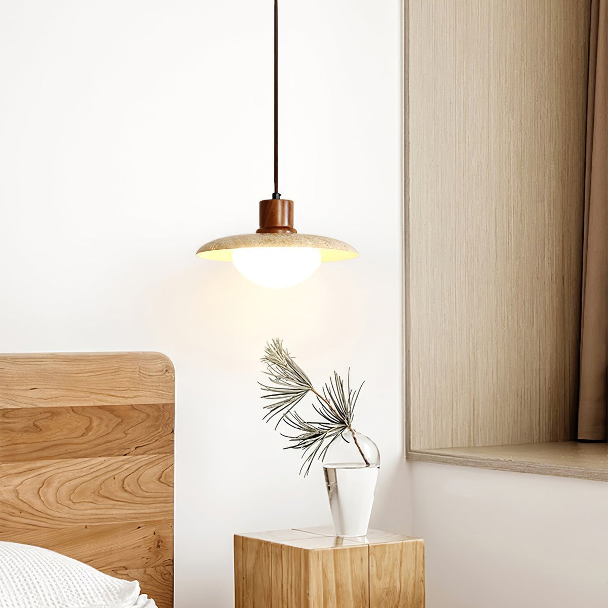Seroaya Travertine Pendant Light Six Style