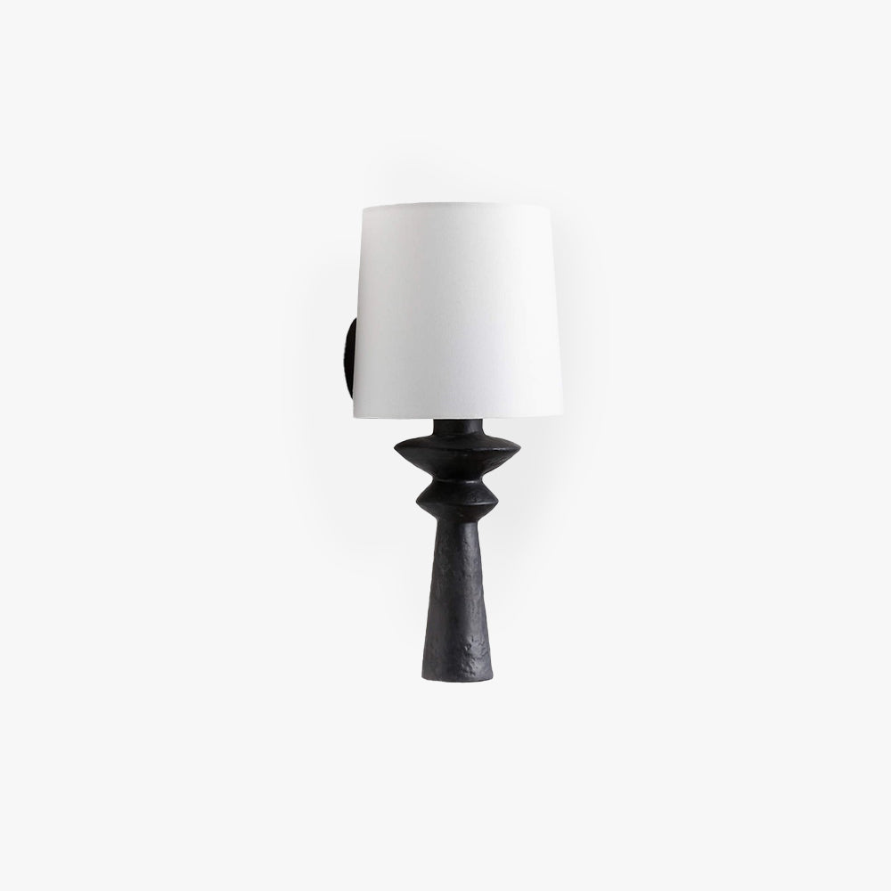 Kudosumo Decorative Indoor Wall Lamp Resin Fabric Bedroom Living Room