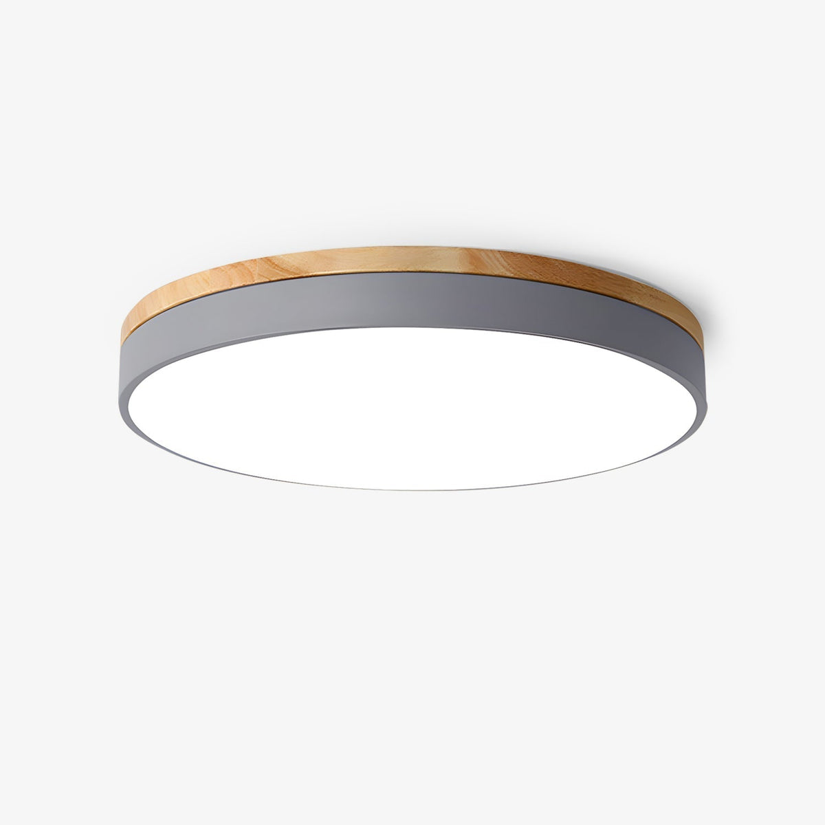 Clairshire Circular Wood Flush Mount Ceiling Light