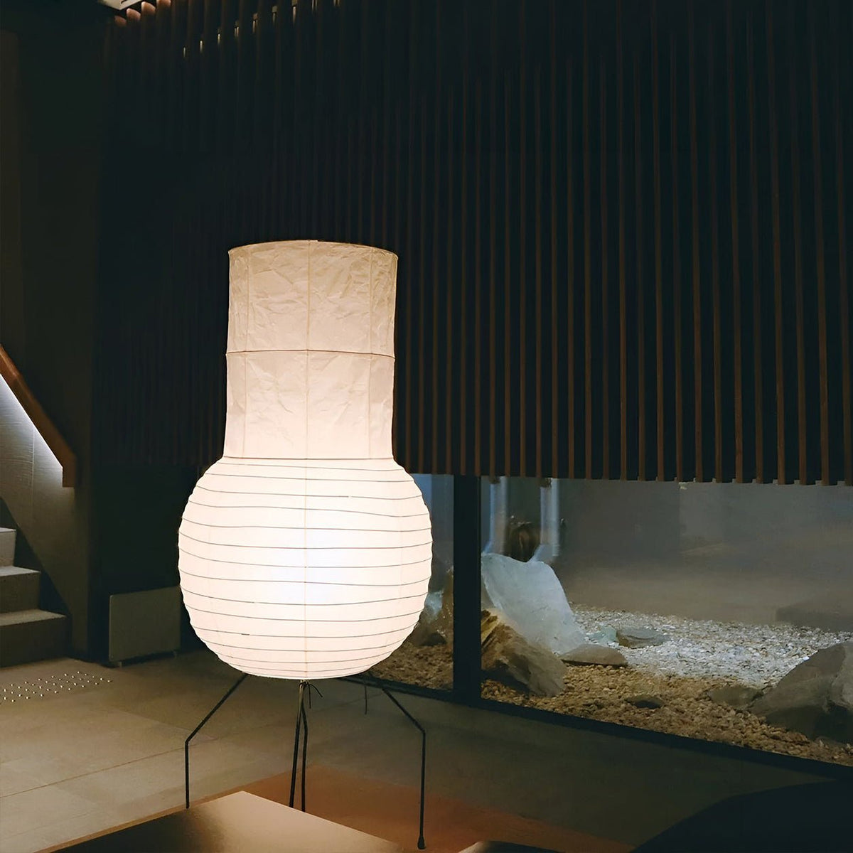 Brandy Vintage Paper Table Lamp