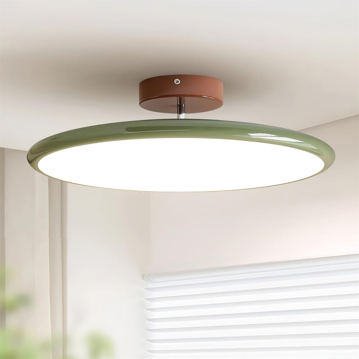 Ciranian Green Ceiling Lamp