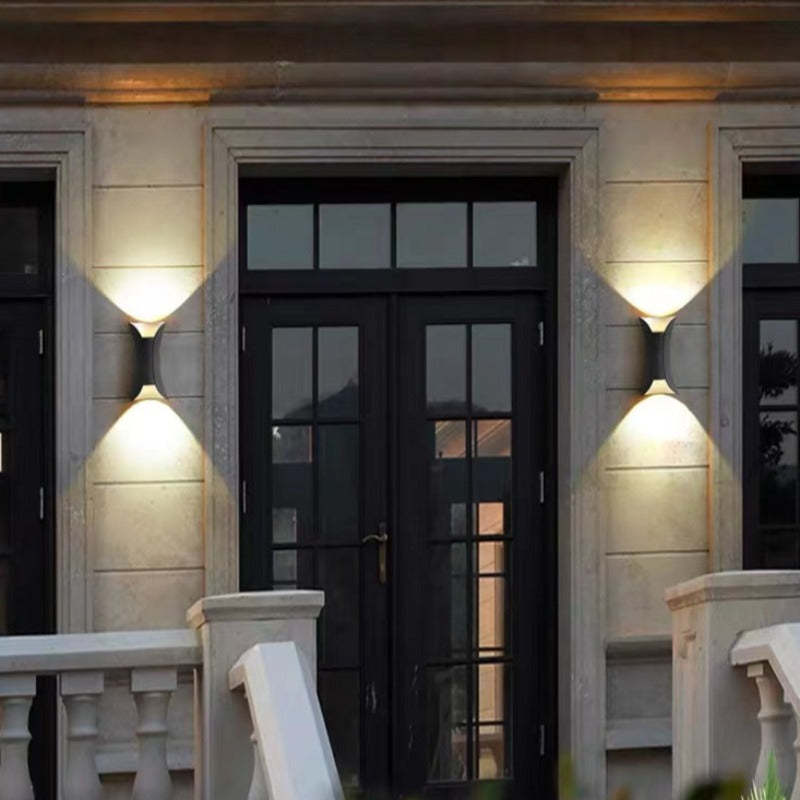 Calyxor Wall Lamp Curved Outdoor Wall Mounted LED-Relic Pieces