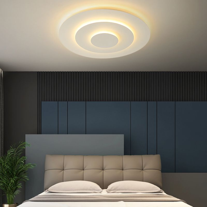 Marvion Ceiling Light White Floral Contemporary-Relic Pieces