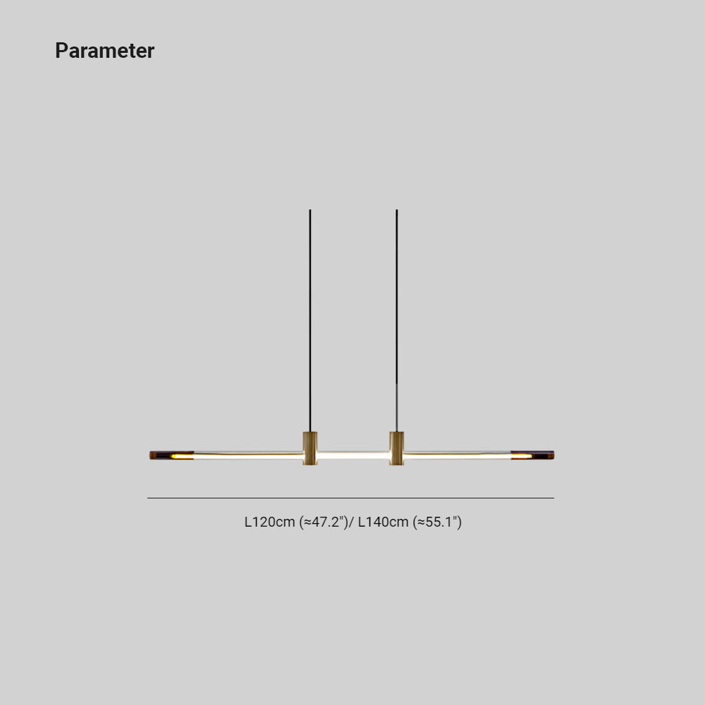 Hevigom Minimalist Linear Dining Room/Bar Pendant Light